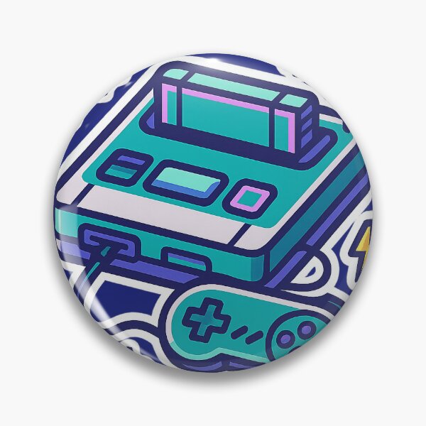 Item preview, Retro Cartridge Console – Classic Gaming Pixel Art Sticker designed and sold by KrintoryTees.