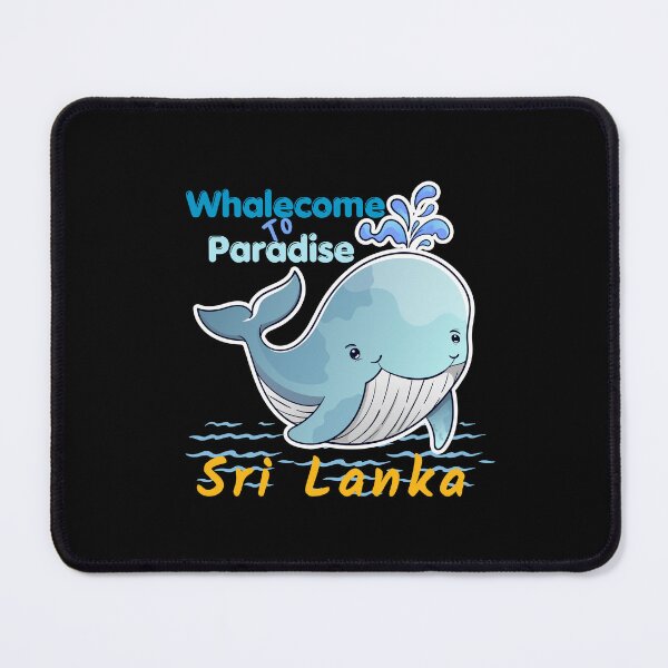 Item preview, Whalecome to Paradise - Whale watching Sri Lanka designed and sold by Happy-PrintZ.