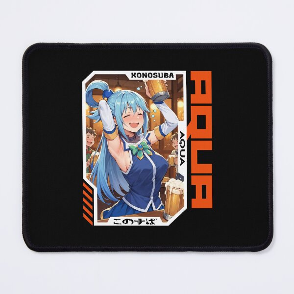 Item preview, Aqua - KonoSuba designed and sold by fractusbarnsley.