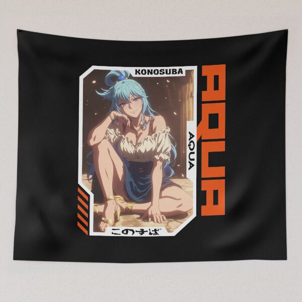Item preview, Aqua - KonoSuba designed and sold by fractusbarnsley.