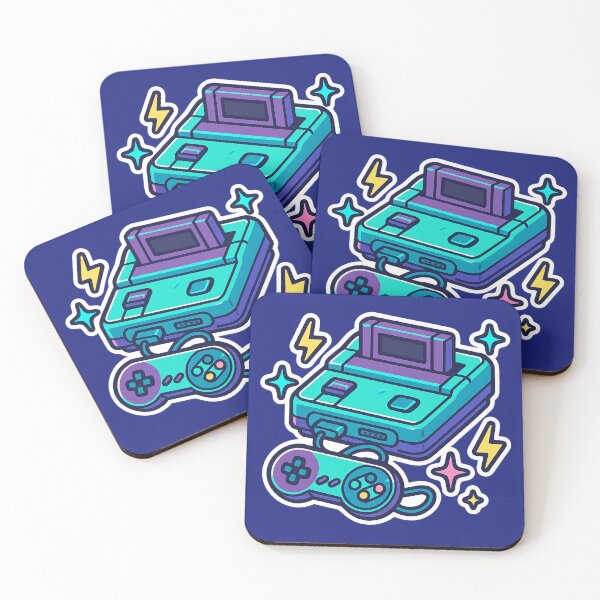 Item preview, Retro Cartridge Console – 90s Classic Gaming Pixel Sticker designed and sold by KrintoryTees.