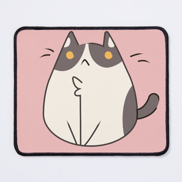 Artikelvorschau, Grau-weiße Katze - Pink entworfen und verkauft von Lee-Dunmire.