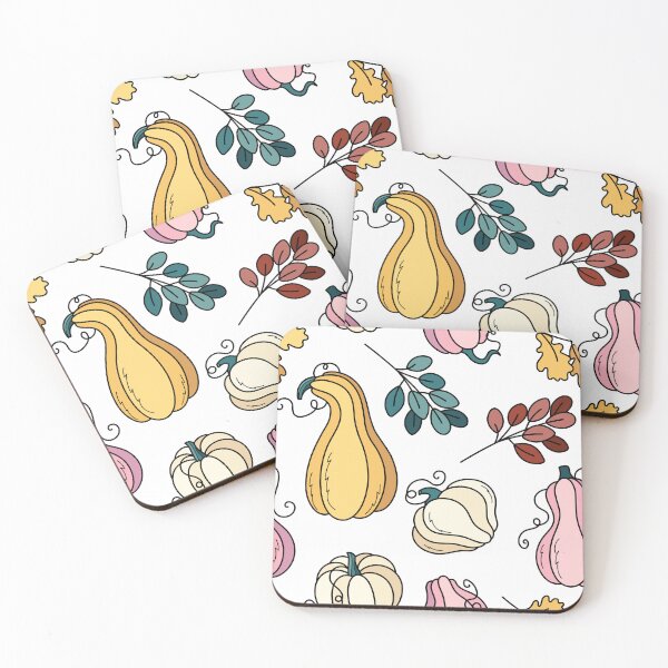 Item preview, Autumn pumpkin and leaves designed and sold by Panna Limon Store.