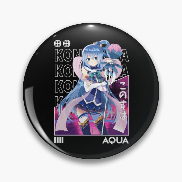 Item preview, Aqua - KonoSuba designed and sold by fractusbarnsley.