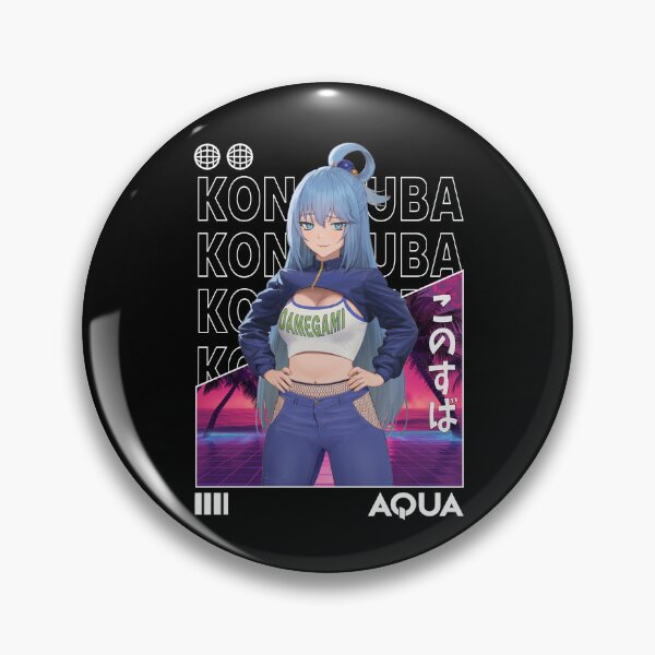 Item preview, Aqua - KonoSuba designed and sold by fractusbarnsley.