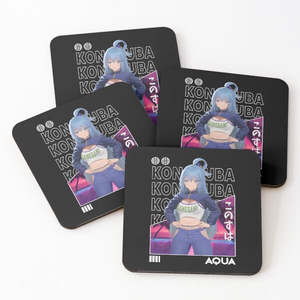 Item preview, Aqua - KonoSuba designed and sold by fractusbarnsley.