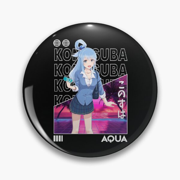 Item preview, Aqua - KonoSuba designed and sold by fractusbarnsley.