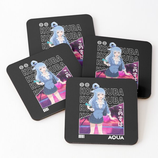 Item preview, Aqua - KonoSuba designed and sold by fractusbarnsley.