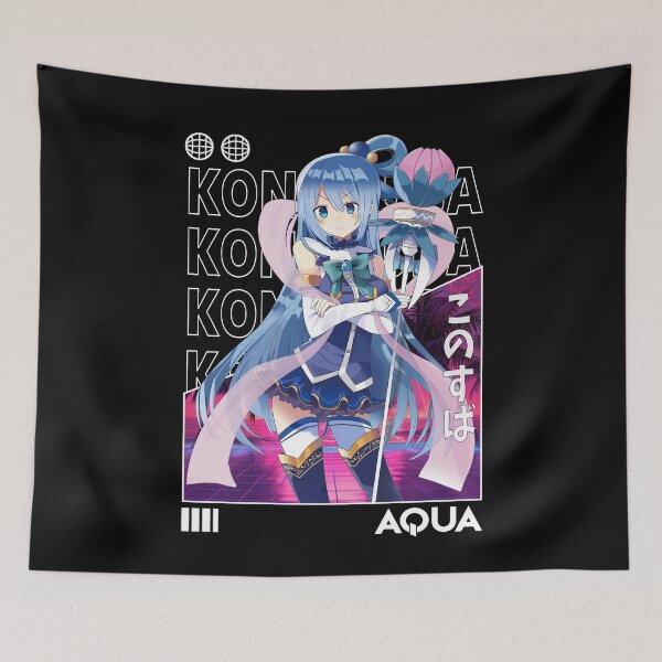 Item preview, Aqua - KonoSuba designed and sold by fractusbarnsley.