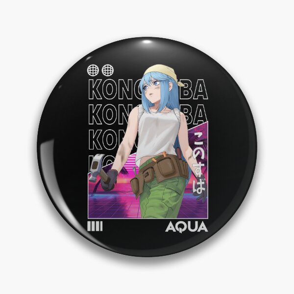 Item preview, Aqua - KonoSuba designed and sold by fractusbarnsley.