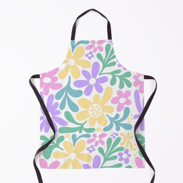 Item preview, Matisse-Inspired Daisies – Purple Pink Yellow designed and sold by EmeraldeaArt.