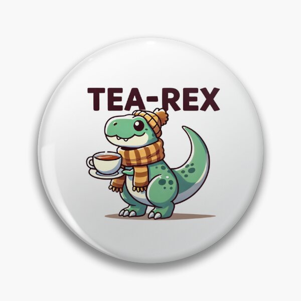 Item preview, Tea-Rex: Adorable Dino Tea Lover designed and sold by TrendzSlayer.