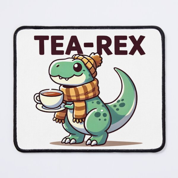 Item preview, Tea-Rex: Adorable Dino Tea Lover designed and sold by TrendzSlayer.
