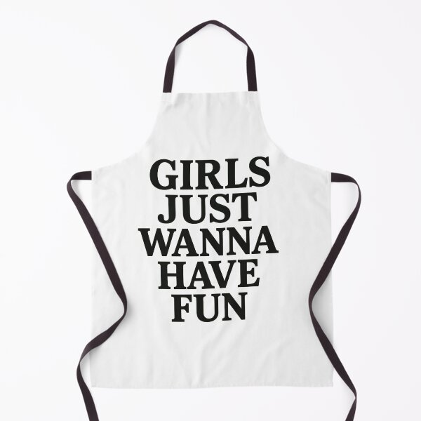 Item preview, Girls Just Wanna Have Fun Bold Quote Typography designed and sold by Rockz-Fashion.