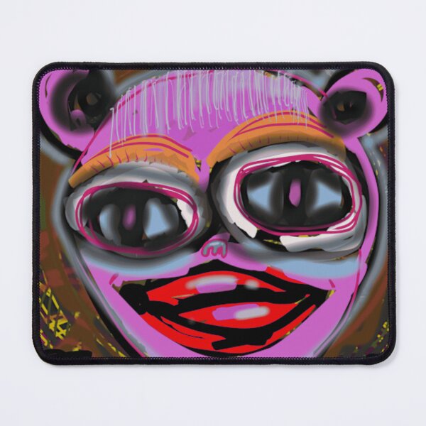 Item preview, Psychedelic Purple Bear Face designed and sold by rynessazorsyth.