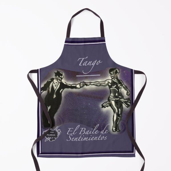 Item preview, Portrait of a dancing tango couple designed and sold by marysfarbklecks.