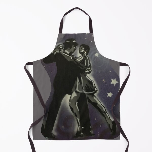 Item preview, Portrait of a dancing tango couple designed and sold by marysfarbklecks.