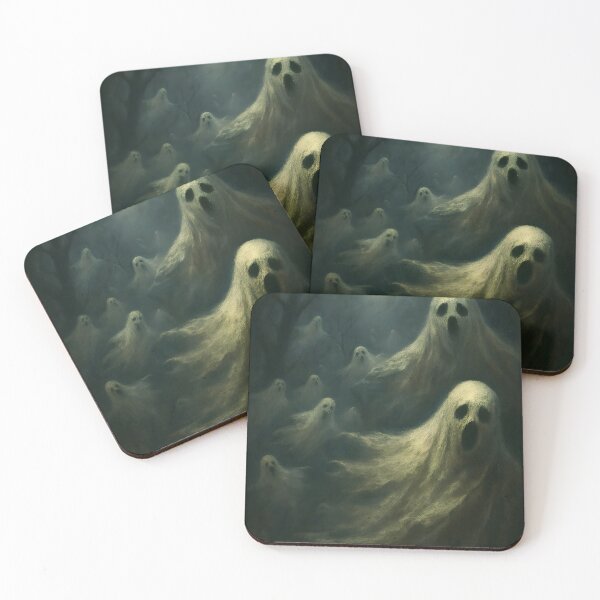 Item preview, Haunting Ghostly Forest Gathering Digital Art designed and sold by PandaTShirtShop.