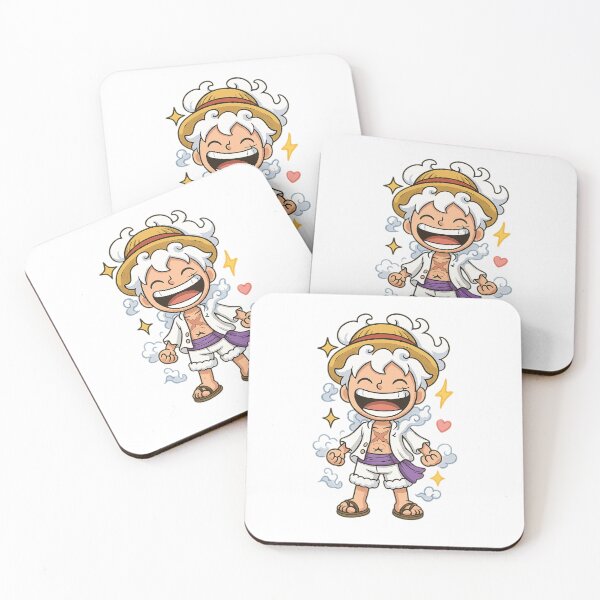 Item preview,  Luffy MiniPop Sticker – ger 5  Straw Hat Pirate ☠️? (Chibi One Piece) designed and sold by ZIKI VI.