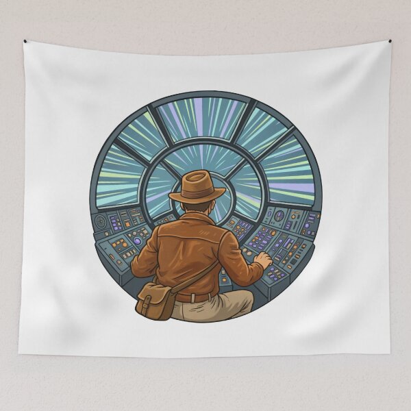 Item preview, Pulp Explorer at Lightspeed — Retro Sci-Fi designed and sold by Fenay Designs.