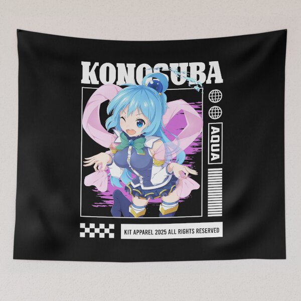Item preview, Aqua - KonoSuba designed and sold by gontijoart.