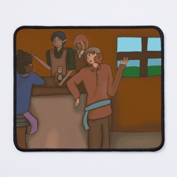Item preview, Tavern Gathering Fantasy Scene designed and sold by mynarasolwy.