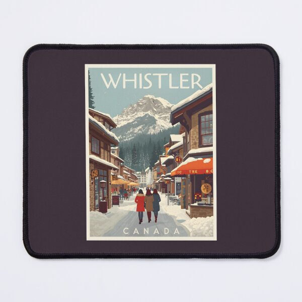 Item preview, A Vintage Illustration of Whistler - Canada designed and sold by GoodOldVintage.