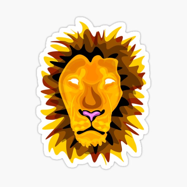 Lion Sticker