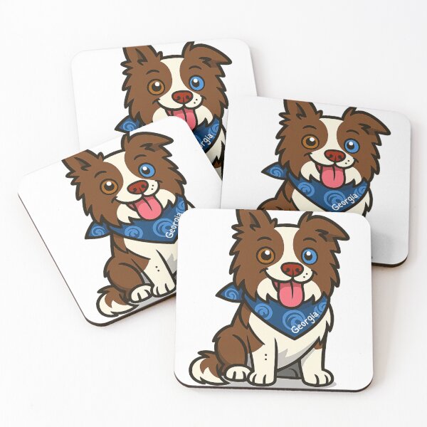 Item preview, Georgia - Therapy Dog (Cartoon Style #2) designed and sold by Restorative Therapy &  Counseling Services.