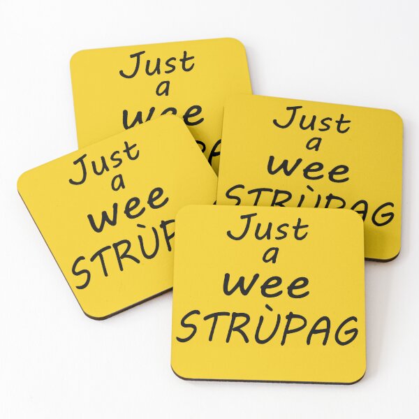 Item preview, Just a wee strùpag Scottish gaelic phrase mug Buttercup Yellow designed and sold by GaelicEveryDay.