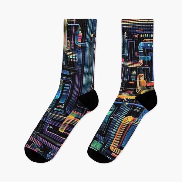 Item preview, Retro Circuit Board Pattern - Gaming Aesthetic designed and sold by HausKatz.