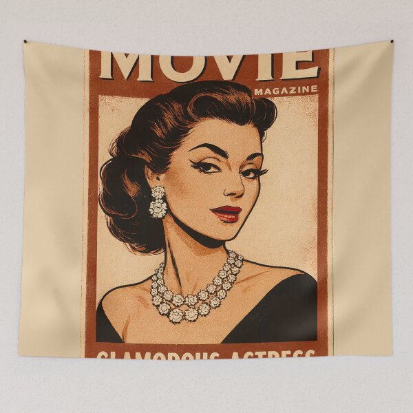 Item preview, Elizabeth Taylor Retro Glamorous  – Vintage Hollywood  designed and sold by MAGICKEY2024.