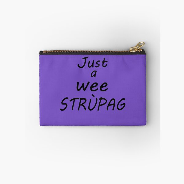 Item preview, Just a wee strùpag Scottish gaelic phrase mug Heather Purple designed and sold by GaelicEveryDay.