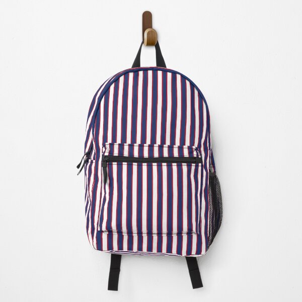 Item preview, Blue, Red and White Stripes Pinstripes designed and sold by OneThreeSix.