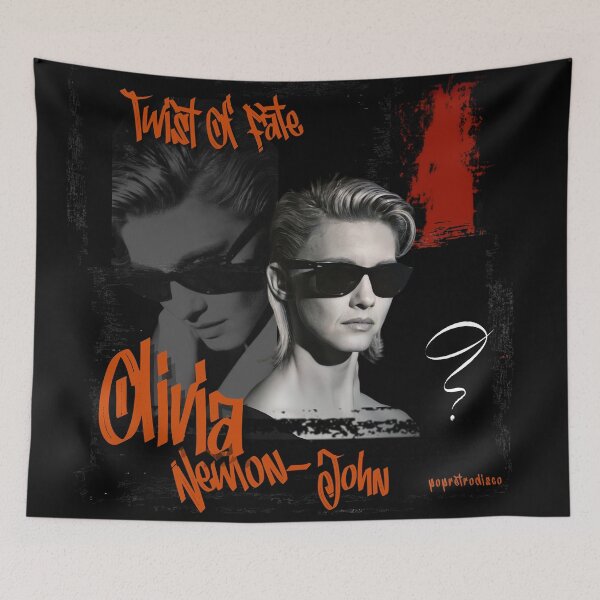 Item preview,  Olivia Newton-John - Twist Of Fate - Travolta By PopRetroDisco designed and sold by popretrodisco.