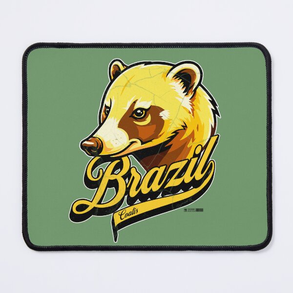Item preview, Coati Brazil – Urban Rainforest Motif designed and sold by Mafiadonar.