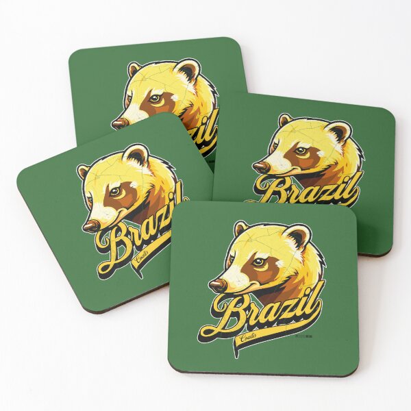 Item preview, Coati Brazil – Urban Rainforest Motif designed and sold by Mafiadonar.