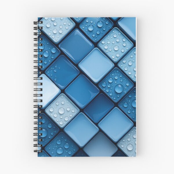 Item preview, Aqua Tiles designed and sold by Kaleidoscope Print.