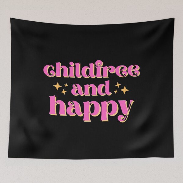 Item preview, Childfree & Happy – Sparkle Mode On designed and sold by SelinaLeffler.