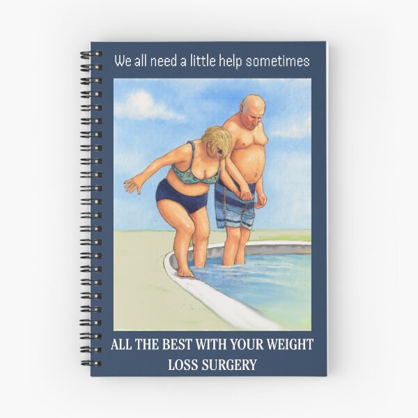 Item preview, Weight Loss Surgery, Need A Little Help Sometimes, Illustration designed and sold by JoyfulWhimsy.
