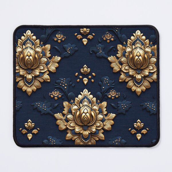 Item preview, Intricate Gold Mandala Pattern Art for Background Design designed and sold by MamaDong.