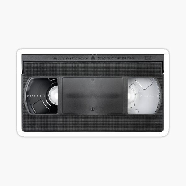 Cassette Video Sticker