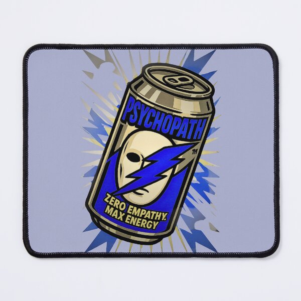 Item preview, Psychopath Energy Drink designed and sold by AnotherFemaleHuman.