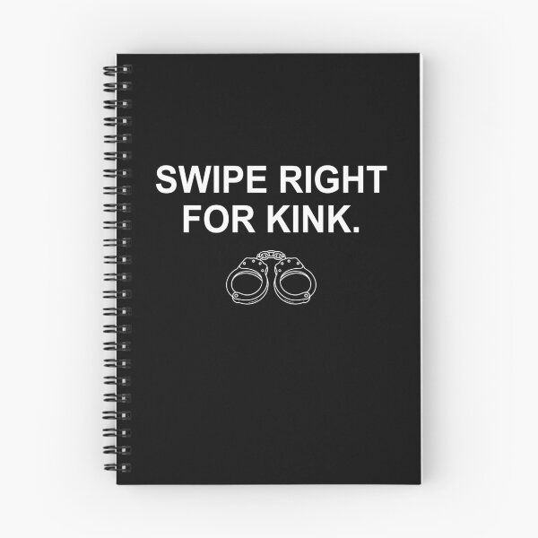 Item preview, Swipe Right for Kink – Bold Minimal Typography designed and sold by House Sparrow.