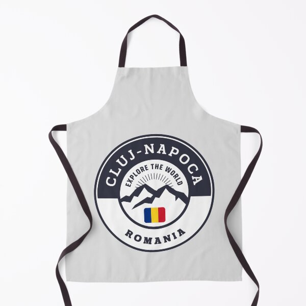 Item preview, Cluj-Napoca Romania Black and White Crest designed and sold by World Designs.
