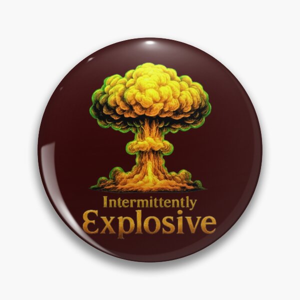 Item preview, Intermittently Explosive Mushroom Cloud  designed and sold by AnotherFemaleHuman.