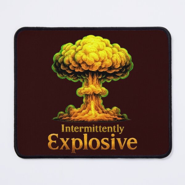 Item preview, Intermittently Explosive Mushroom Cloud  designed and sold by AnotherFemaleHuman.