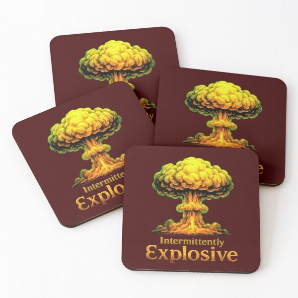 Item preview, Intermittently Explosive Mushroom Cloud  designed and sold by AnotherFemaleHuman.