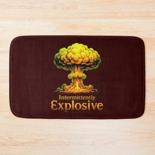 Item preview, Intermittently Explosive Mushroom Cloud  designed and sold by AnotherFemaleHuman.