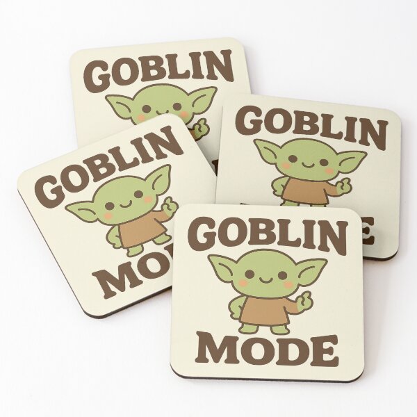 Item preview, Goblin Mode Aesthetic Funny Meme | Core Aesthetic Typography designed and sold by Dragonfly-10.